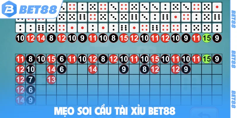 mẹo soi cầu tài xỉu BET88
